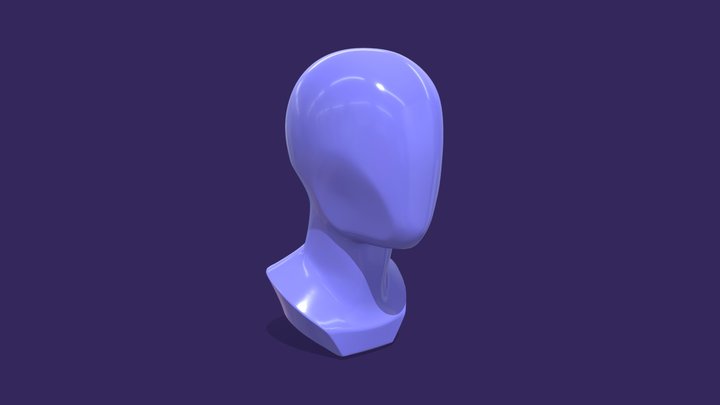 CHMIL Mannequin Bust 2024 3D Model