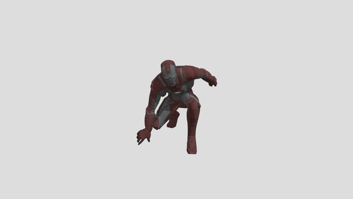 Iron-man-mark-5-rigged 3D Model