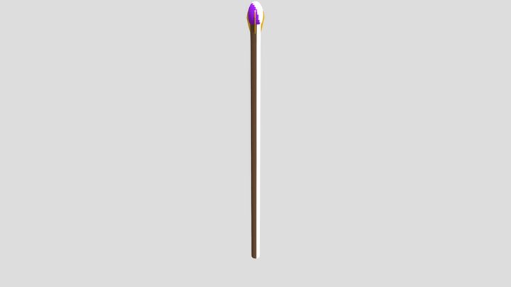 Magic staff 3D Model