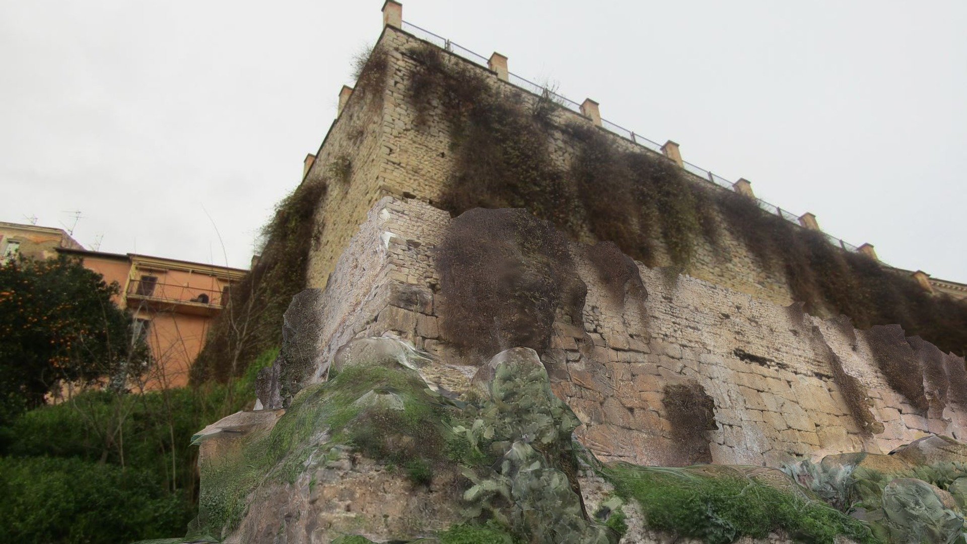 Megalithic walls of Terracina (Italy)