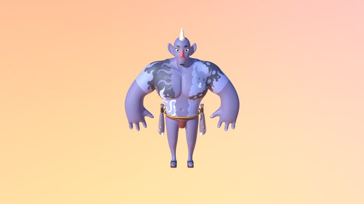 Yakuza Goblin 3D Model
