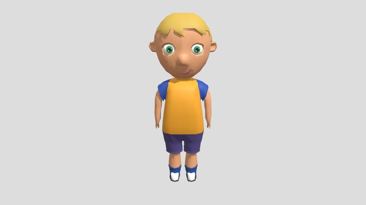 Partygoer Model 3D Model