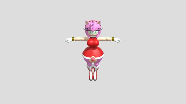La Zz A_ Amy_ Kabal Mystic_ Remake_v1.2 3D Model