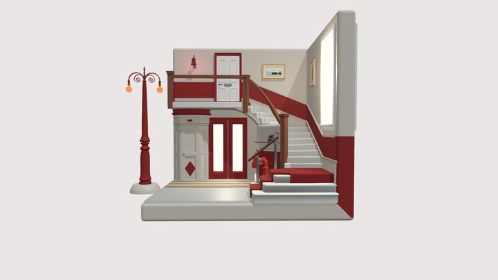 Hyde Park Picture House 3D Model