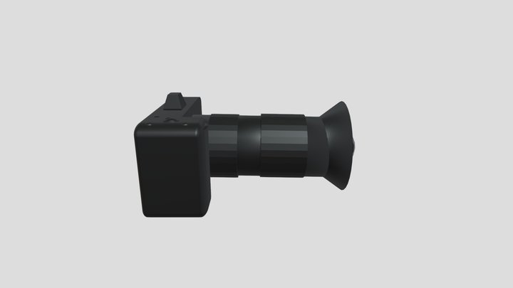 3D Camera Model – Realistic and Functional 3D Model