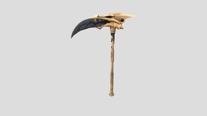 Fortnite Ninjago Cole's Scythe 3D Model