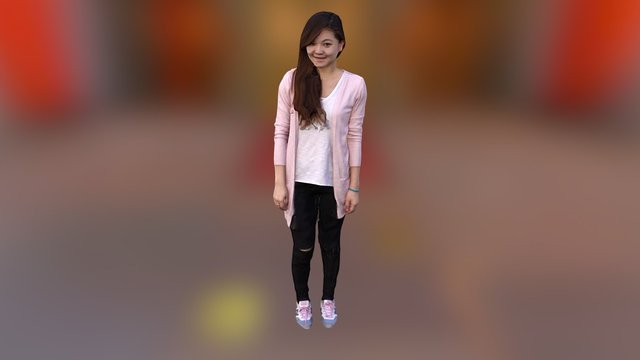 Beauty Girl-2 3D Model