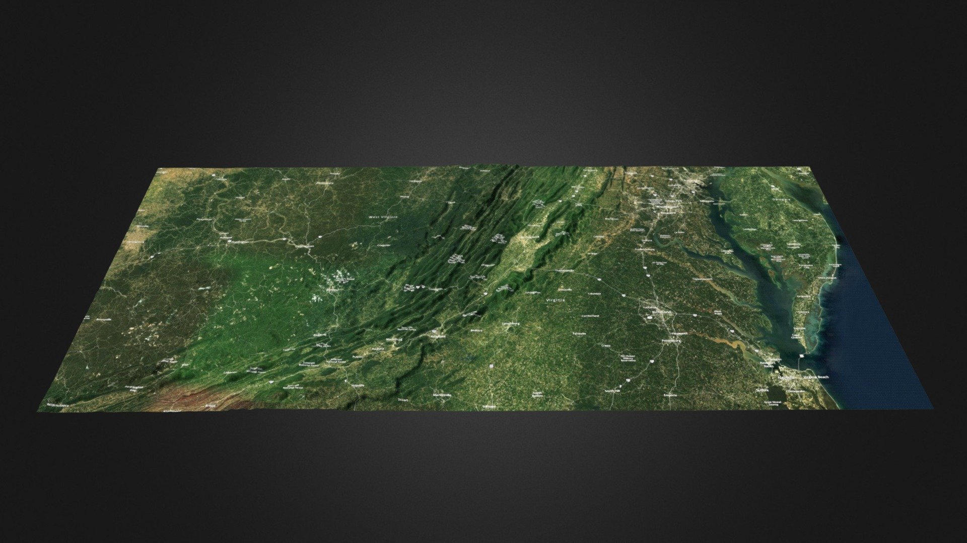 West Virginia / Virginia Terrain