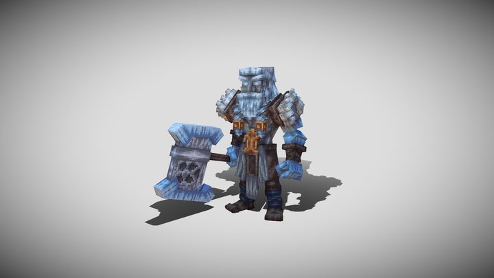 Frost dwarf 3D Model