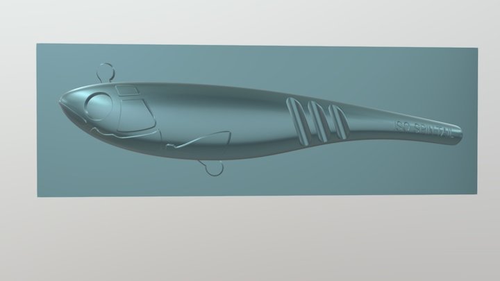 CNC ready spin tail 3D Model