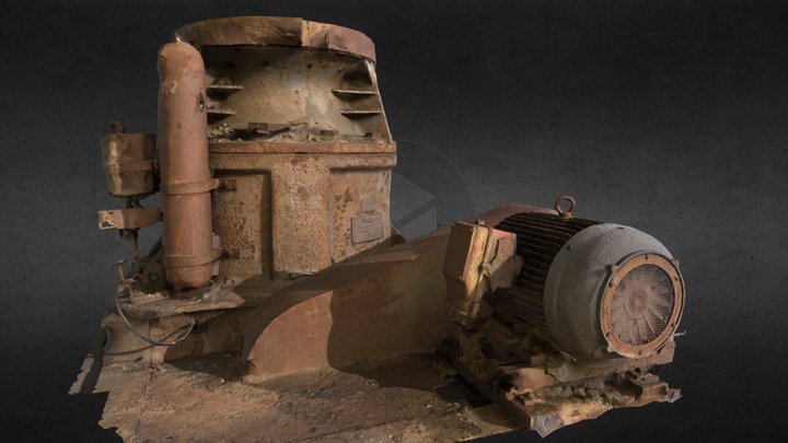 Abandoned quarry generator 3D Model