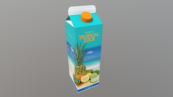 Tropical Juice 3D Model