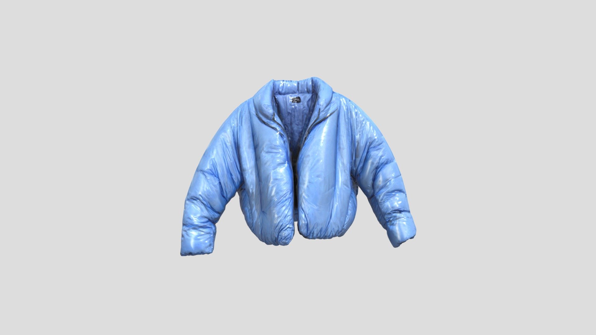 yeezy blue puffer