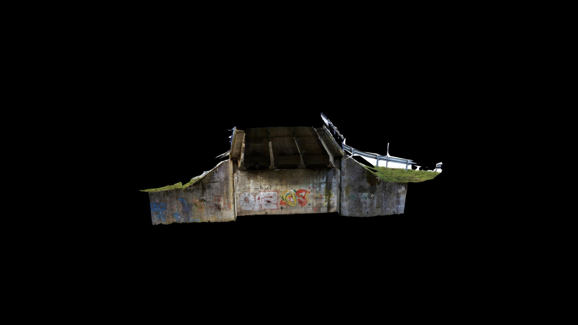 PontduHaras_underside_16mm_CC — Sketchfab embed 3D viewer