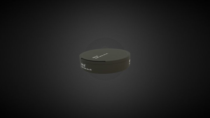 Snusboks 3D Model