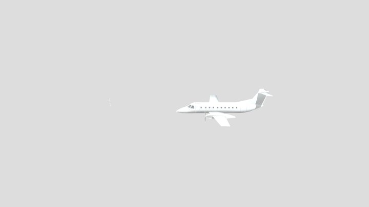 Embraer 120 brasilia 3D Model