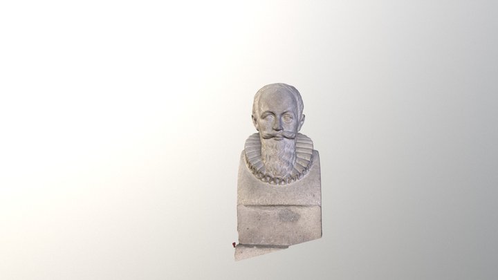 Bernal Díaz del Castillo 3D Model