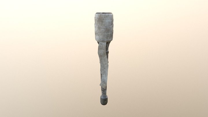 Justin Carter Frost-Covered Torch Final Prop 3D Model
