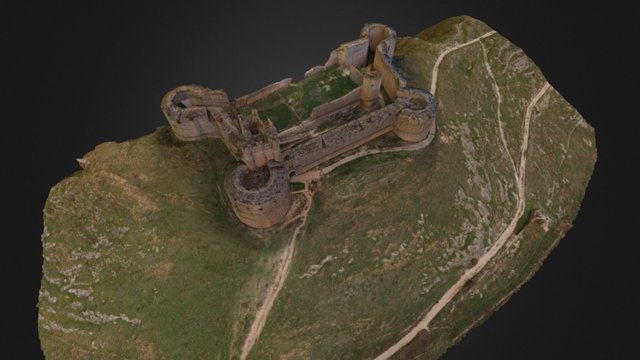 Castillo Berlanga de Duero 3D Model