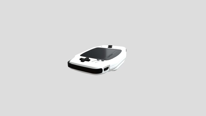 GameBoy Advanced 3D Model 3D Model