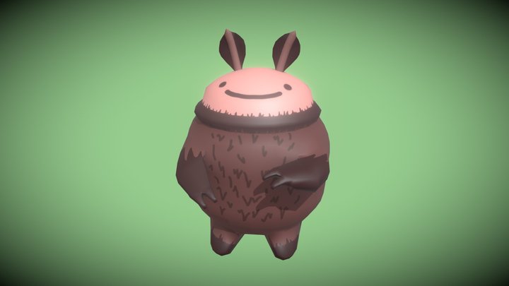 Mini Mothman 3D Model