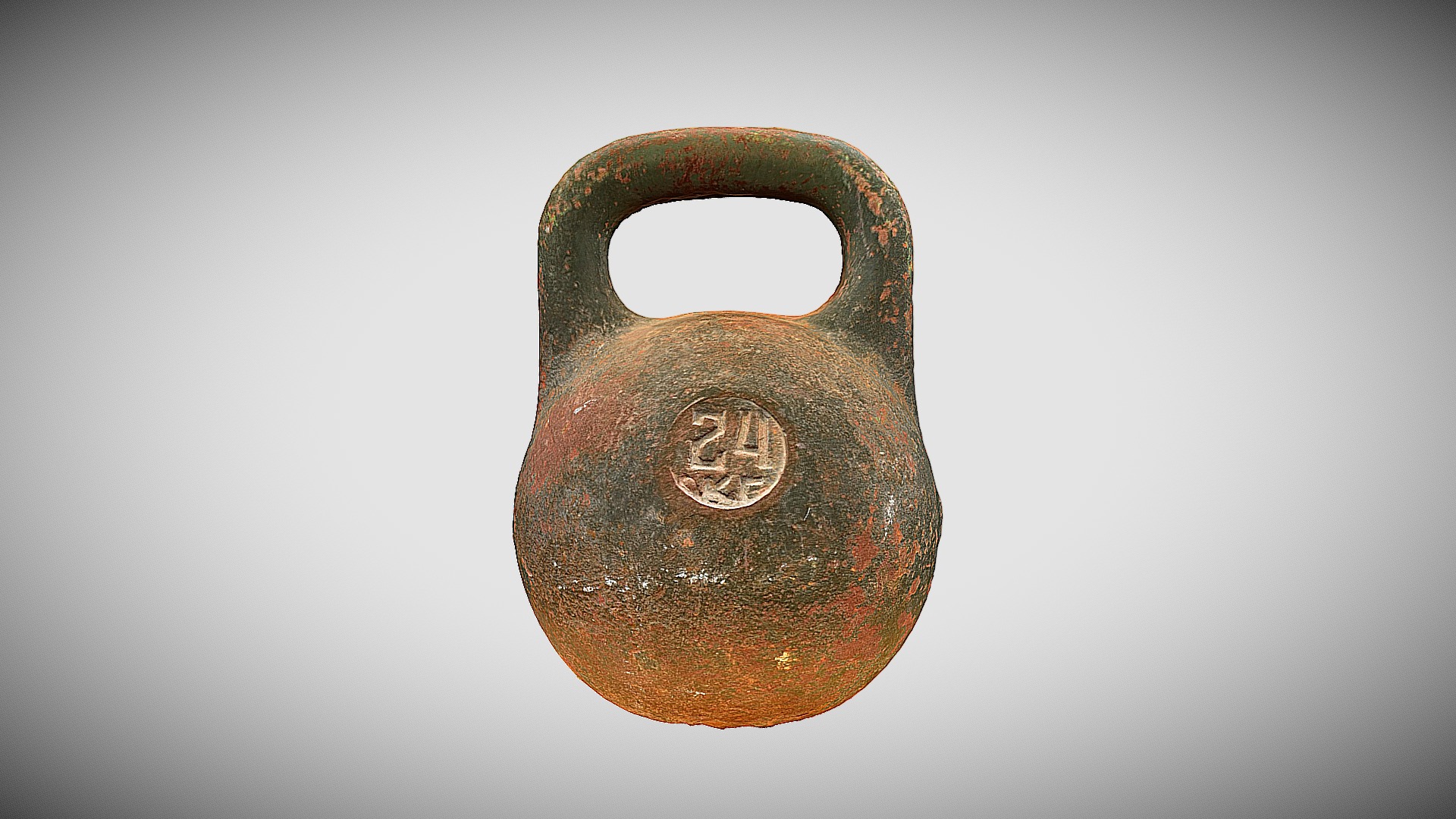 3D model Гиря / Kettlebell - This is a 3D model of the Гиря / Kettlebell. The 3D model is about a close-up of a vase.
