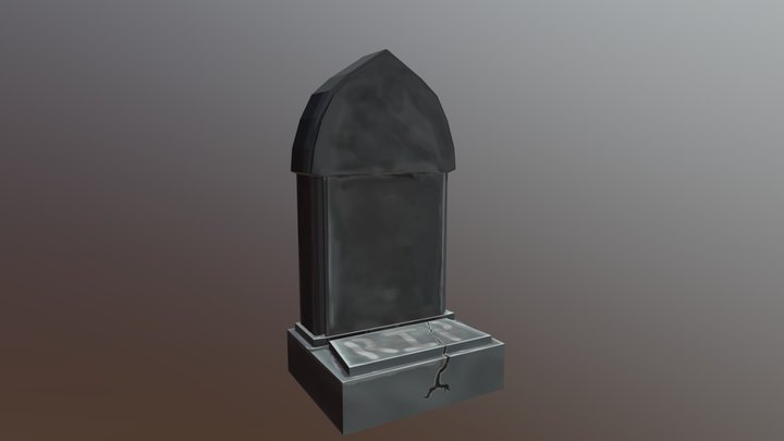GRAVESTONE01 3D Model
