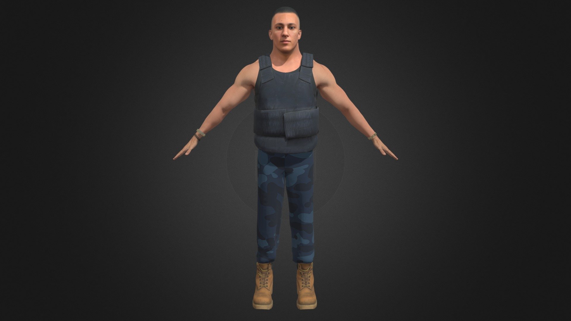 Farid Bang - 3D model by ValOne [d56ef90] - Sketchfab