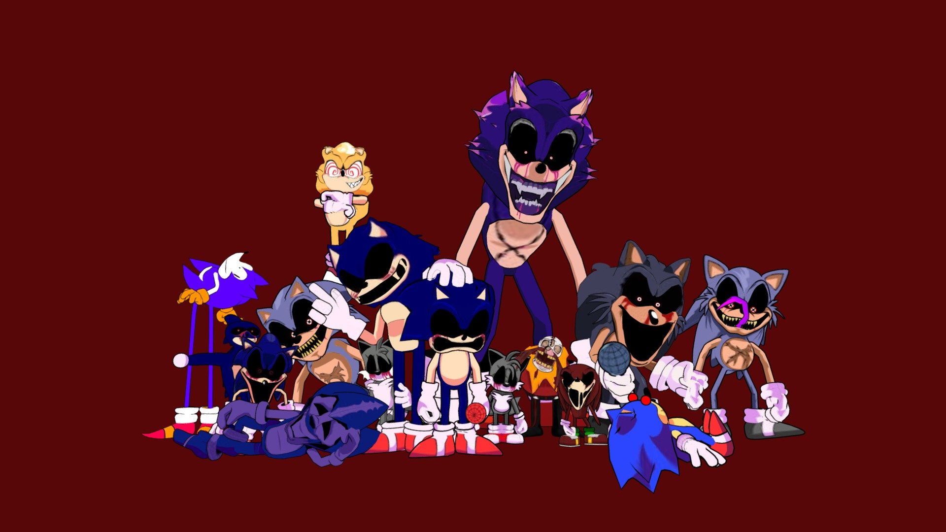 Fnf_sonic_mod_2 - Download Free 3D model by DJ the hellhound
