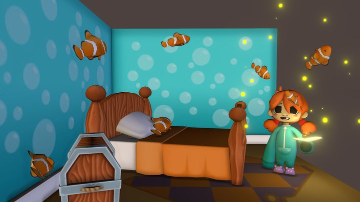 Luna's Imagination 3D Model