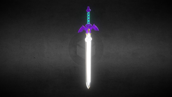 The Master Sword 3D Model