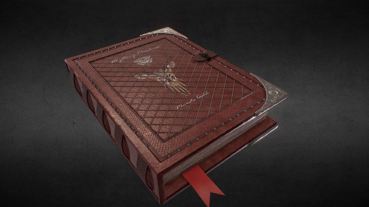 The Book 3D Model