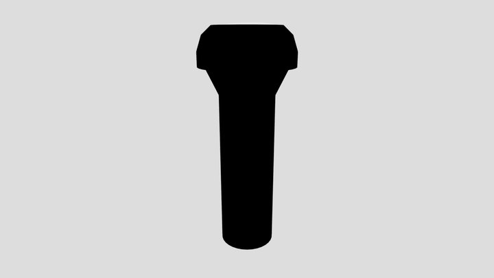 Flashlight 3D Model