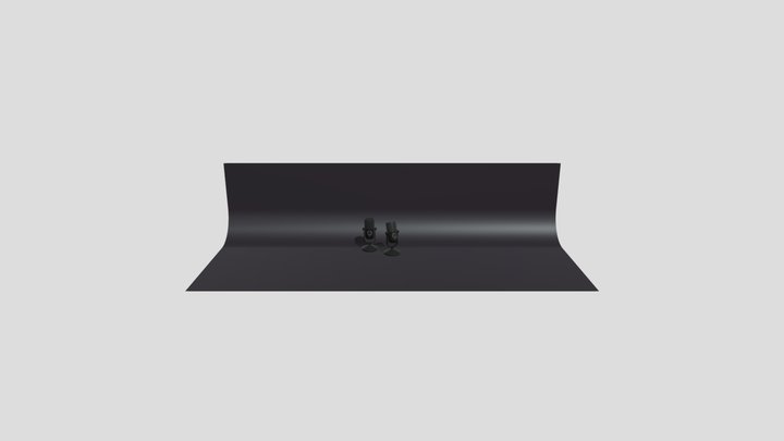 МИКРОФОН 3D Model
