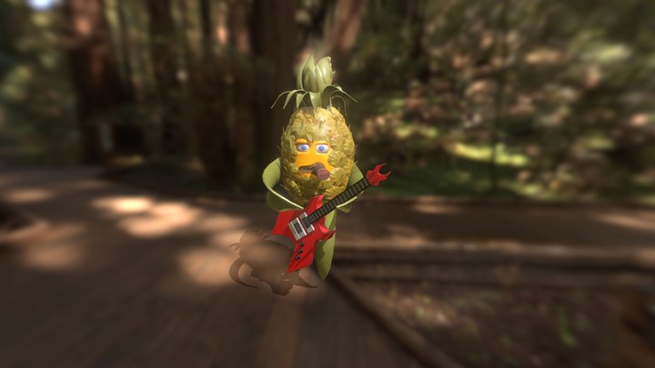 Pineapple Rocker 3D Model