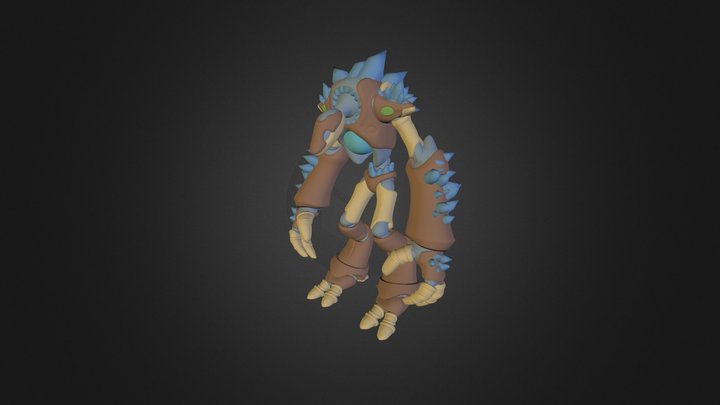 Vana - Golem 3D Model