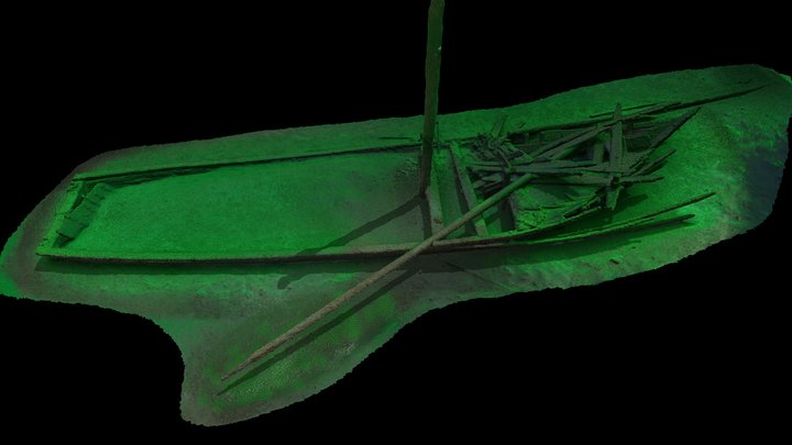 Barque cochère - Léman 3D Model