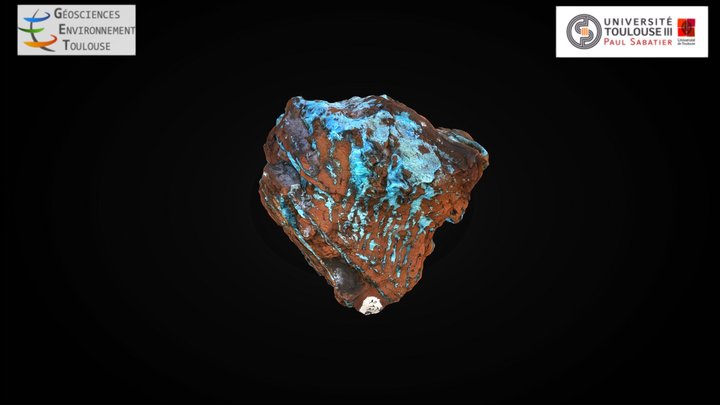 Aurichalcite 3D Model