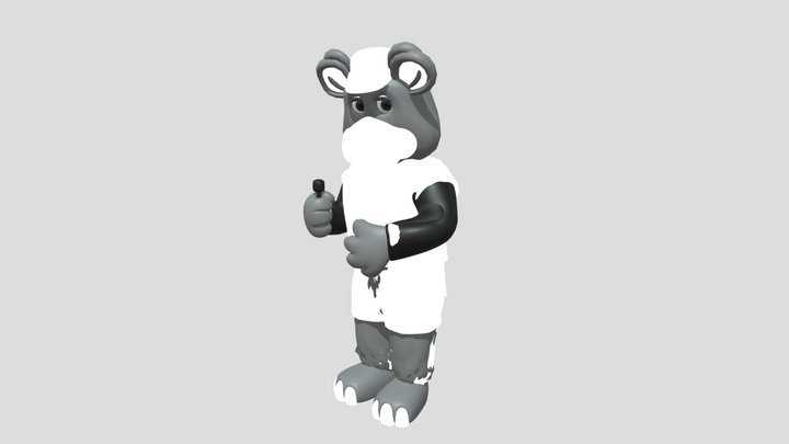 Cyberamic Chuck E Cheese 3D Model