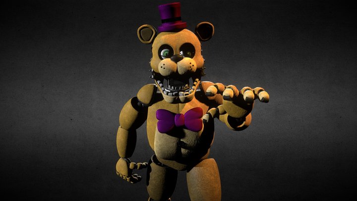 Project: Fredbear 3D Model