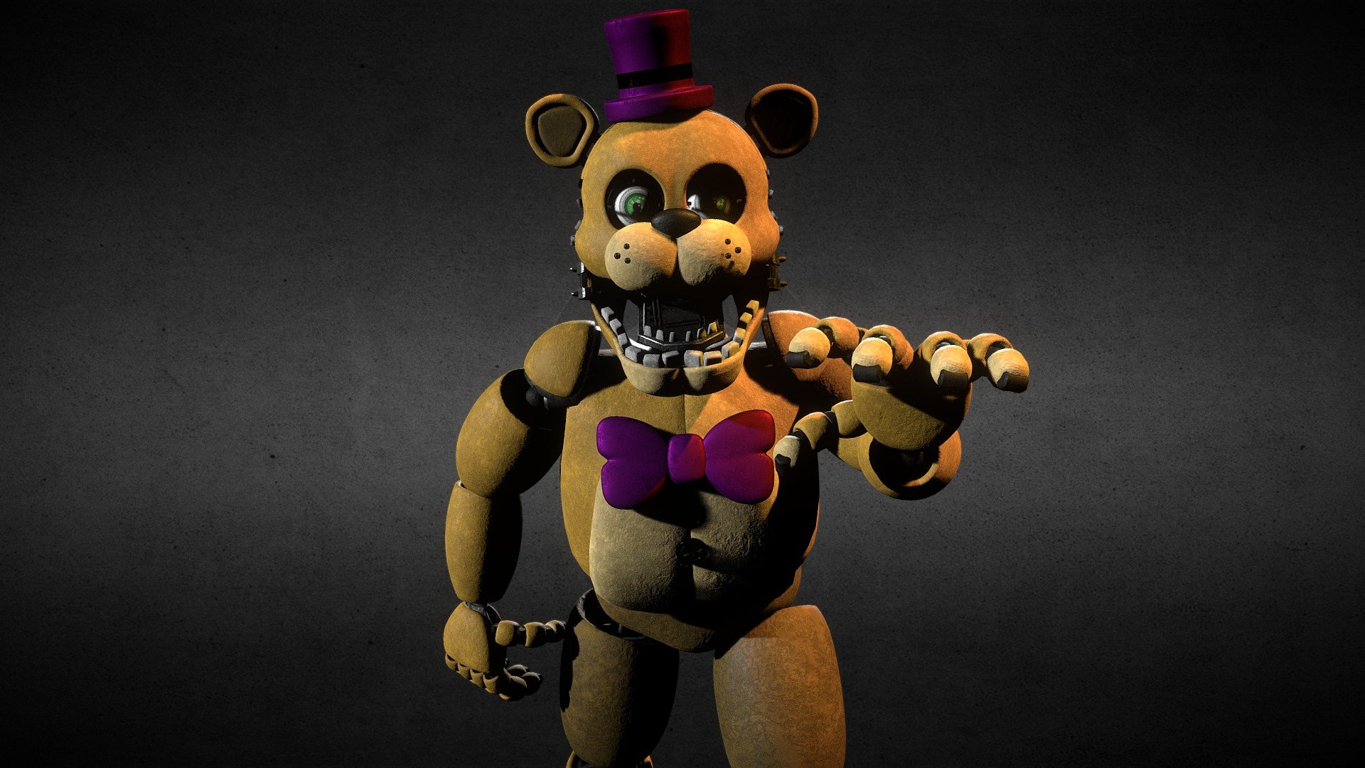 Fnaf4-fredbear 3D models - Sketchfab