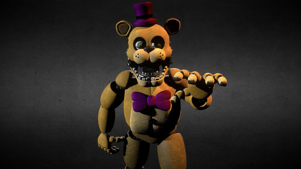 Fnaf - A 3D Model Collection By 805116 (@805116) - Sketchfab