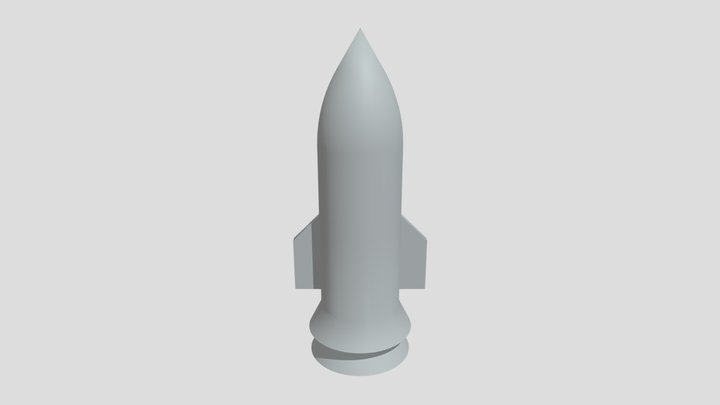 Simple Rocket 3D Model