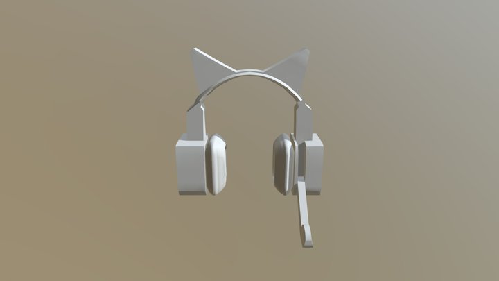 NU A5 Headset 3D Model