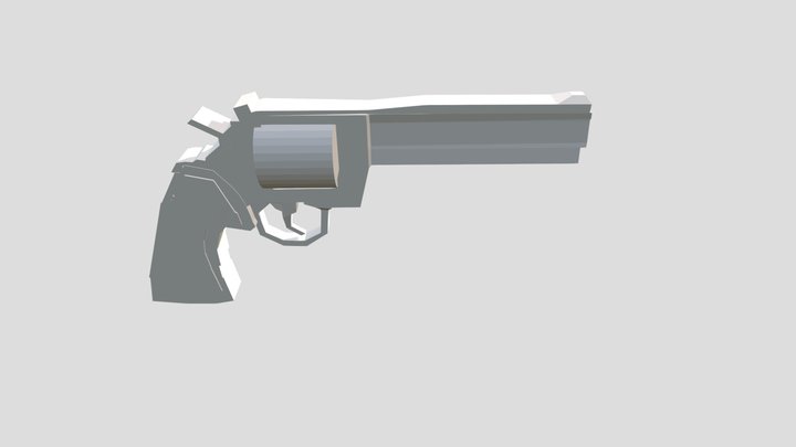 револьвер 3D Model