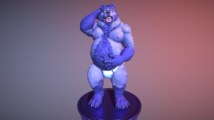 Sleepy Bear 💤 3D Model