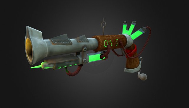 Rat Poison Gun 3D Model