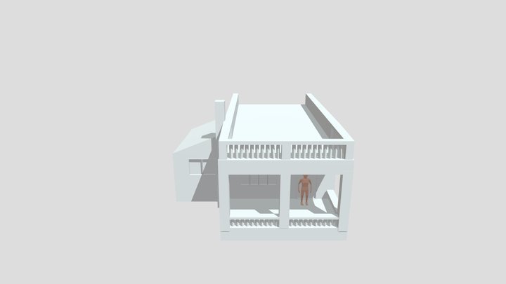 1IGP25N_Sander_Bradley_HouseModel 3D Model