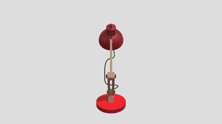 Table Lamp 3D Model