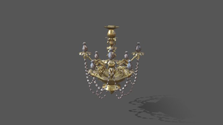 Victorian Chandelier 3D Model